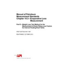 API MPMS Chapter 19.3 Part E (R2023)