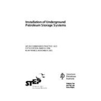 API RP 1615:1996