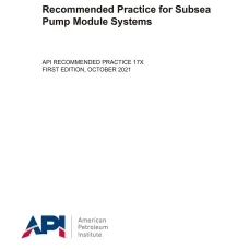 API RP 17X First Edition 2021 PDF API RP 17X First Edition 2021 PDF