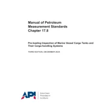 API MPMS Chapter 17.8:2025