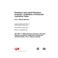 API MPMS Chapter 2.2E (R2014)