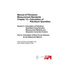 API MPMS Chapter 12.2 Part 4 (R2022)