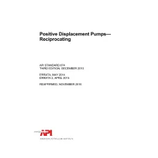 API Std 674 (R2016)