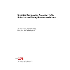 API TR 17TR9 First Edition