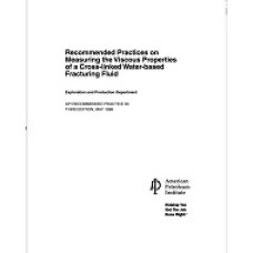 API RP 39:1998