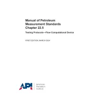 API MPMS Chapter 22.5:2024