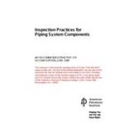 API RP 574:1998
