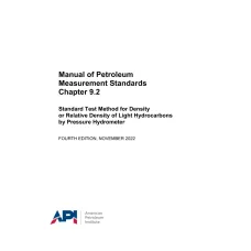 API MPMS Chapter 9.2 Fourth Edition