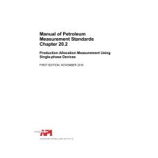 API MPMS Chapter 20.2