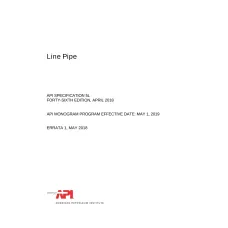 API Spec 5L:2018 API Spec 5L:2018