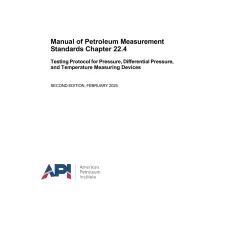 API MPMS Chapter 22.4:2025