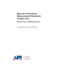 API MPMS Chapter 20.3:2024