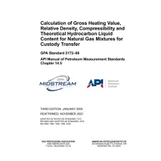 API MPMS Chapter 14.5 (R2020)