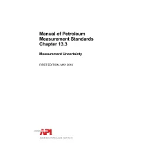 API MPMS Chapter 13.3:2016