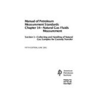 API MPMS Chapter 14.1:2001