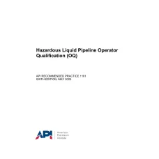 API RP 1161:2025 API RP 1161:2025