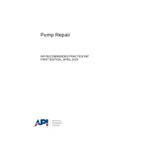 API RP 697 First Edition 2023 PDF