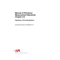 API MPMS Chapter 4.8:2013