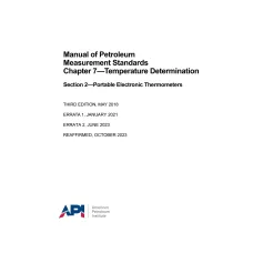 API MPMS Chapter 7.2 (R2023)