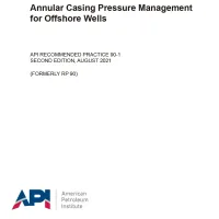 API Recommended Practice 90-1 PDF