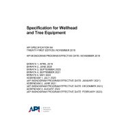 API Spec 6A:2018