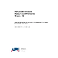 API MPMS Chapter 3.2:2025