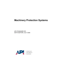 API Std 670:2025