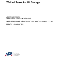API Std 650:2020