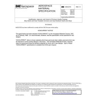 SAE AMS2376D SAE AMS2376D