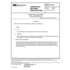 SAE AMS4443F SAE AMS4443F