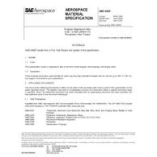 SAE AMS4362F SAE AMS4362F