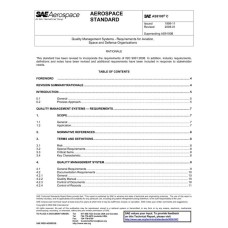 SAE AS9100C SAE AS9100C