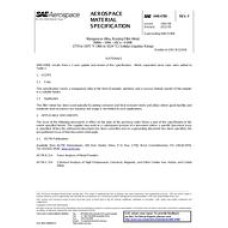 SAE AMS4780F SAE AMS4780F