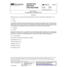 SAE AMS2773D SAE AMS2773D