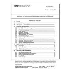 SAE USCAR15 SAE USCAR15