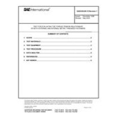 SAE USCAR10-1 SAE USCAR10-1