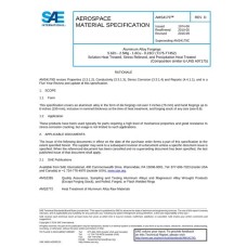 SAE AMS4179D SAE AMS4179D