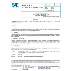 SAE AMS4485A SAE AMS4485A