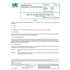 SAE AMS5532H SAE AMS5532H