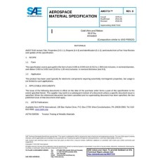 SAE AMS7731D SAE AMS7731D