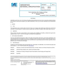SAE AMS4930J SAE AMS4930J