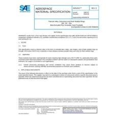 SAE AMS4937E SAE AMS4937E