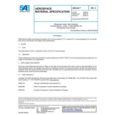 SAE AMS4442H SAE AMS4442H