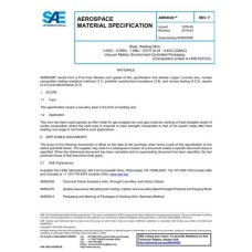 SAE AMS5028F SAE AMS5028F