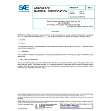 SAE AMS5501F SAE AMS5501F
