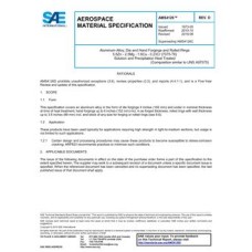 SAE AMS4126D SAE AMS4126D