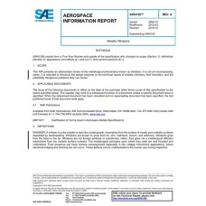 SAE AIR4129A SAE AIR4129A