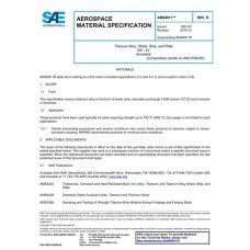 SAE AMS4911R SAE AMS4911R