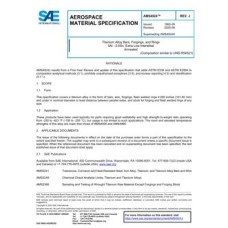 SAE AMS4924J SAE AMS4924J