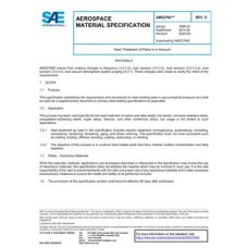 SAE AMS2769D SAE AMS2769D